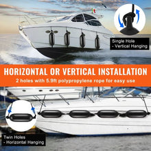 5.5 In Boat Bumpers for Docking Inflatable Ribbed Fender