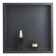 13 x 13 x 4 Inch Shower Niche Stainless Steel Recessed Wall Storage Waterproof (Black)