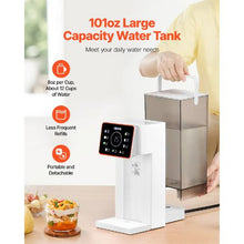 Instant Hot Water Dispenser Countertop with 6 Temperatures & 7 Water Volumes 101oz Removable Tank Quick Heating Touchscreen & Child Lock