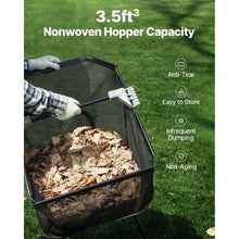 21-Inch Push Lawn Sweeper 3.5 Cu. Ft. Hopper 2 Brushes Steel Frame Plastic Wheels Leaf & Grass Collector