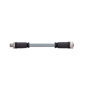 Igus Female M12 8-Pin Connector Beckhoff ZK4724-0410 Resolver Extension Cable
