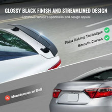 GT Wing Car Spoiler 46.3" Universal Rear Wing ABS Material Racing Style (Glossy Black)