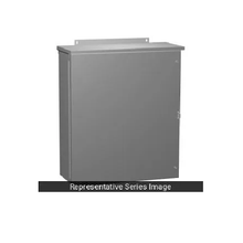 36" x 36" x 12" Type 3R Steel Wall Mount Enclosure Gray C3R363612HCR