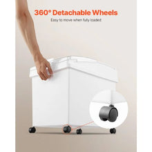 40L X 3 (10.5 Gallon x 3)Ingredient Storage Container for Kitchen F-8891 (Pack of 3)