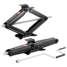 9000 lbs RV Leveling Scissor Jacks Set of 2 with Crank Handle