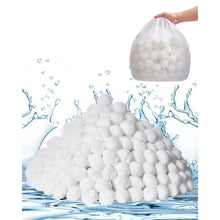 Pool Filter Balls 4.6 lbs – Reusable Polyester Replacement for Sand Filters (White)