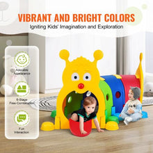 Kids Caterpillar Climbing & Crawl Tunnel – Multicolor for Kids
