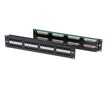 48 Port Rack Mount Patch Panel Gigabit Telco 568B Wired DCC4888/25V01