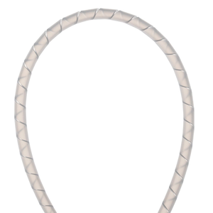 100' Natural Polyethylene Spiral Wrap T25FR-CY