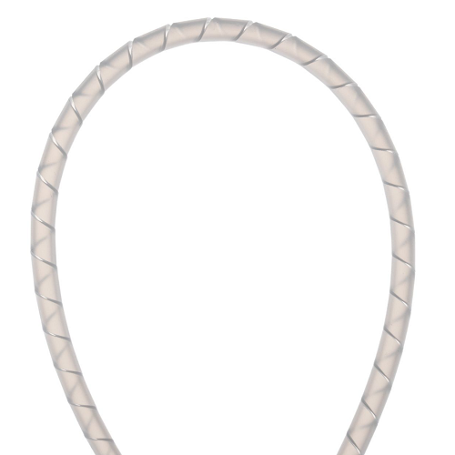 100' Natural Polyethylene Spiral Wrap T25FR-CY