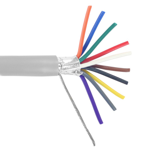 18 AWG 10 Conductor Shielded Multi Conductor Cable