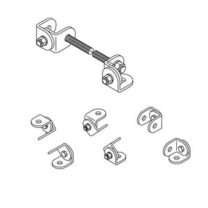 19 Rack Adjustable Bracing Kit 12407-119