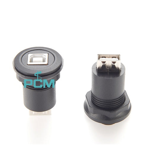 USB Female Panel Mount Cable PCM-0160 (pack of 300)