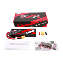 Gens Ace 5000mAh 2S1P 7.4V Short-Size G-Tech Lipo Battery Pack With XT60 Plug GEA502S60X6GT