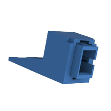 1.93 Mini-Com Blue SC Adapter Module OS1/OS2 Simplex Singlemode CMSBUSCZBU