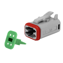 20-14 AWG Housing and Wedgelock Plug Socket DT Kit (Pack of 10)