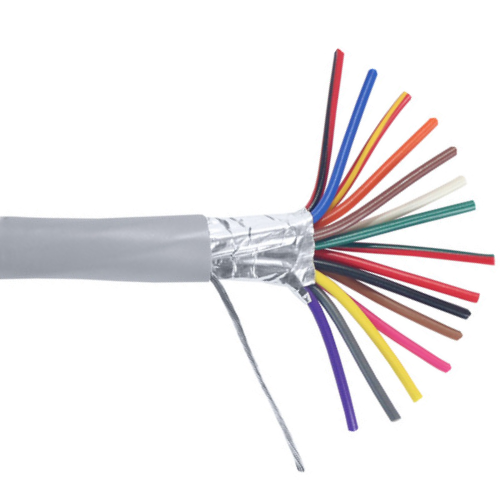 18 AWG 15 Conductor Shielded Multi Conductor Cable