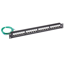48 Port Rack Mount Patch Panel Gigabit Telco 568B Wired DCC4888/25V01