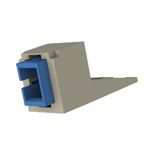 1.93 Mini-Com Blue SC Adapter Module OS1/OS2 Simplex Singlemode CMSBUSCZEI