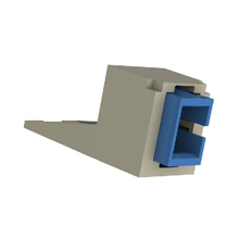1.93 Mini-Com Blue SC Adapter Module OS1/OS2 Simplex Singlemode CMSBUSCZEI