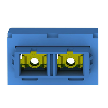 1.08 Mini-Com Blue SC Adapter Module OS1/OS2 Duplex Singlemode CMDBUSCZBU