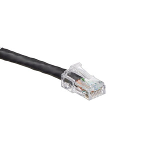 Cat 6 UTP Patch Cord 10 ft Black 6D460-10E