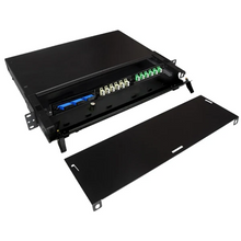 1U Rack Mount Fiber Distribution Patch & Splice Panel Enclosure Slide-Out FDU FB36-6153R3