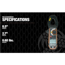 400A Ac/dc Clamp Meter True RMS Built-In Ncv Worklight Third Hand Test Probe Holder 21550T (Pack of 2)