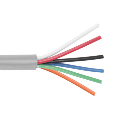 18 AWG 6 Conductor Unshielded Multi Conductor Cable