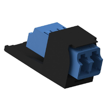Mini-Com Blue LC Adapter Module Duplex Singlemode