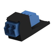 1.83 Mini-Com Blue LC Adapter Module Duplex Singlemode CMDSLCZBL