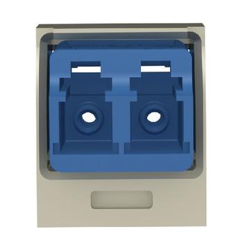 1.83 Mini-Com Blue LC Adapter Module Duplex Singlemode CMDSLCZEI