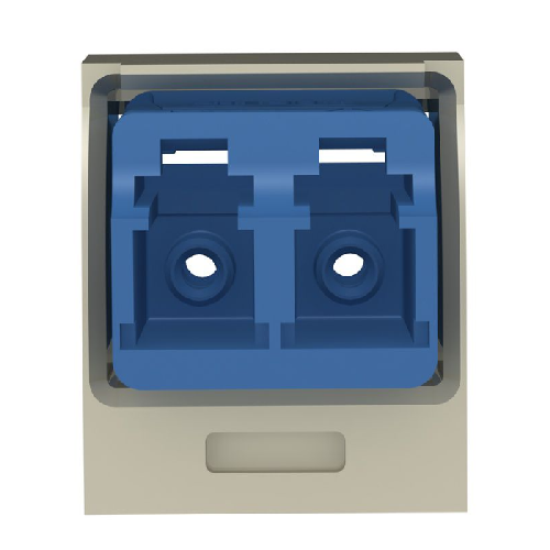 1.83 Mini-Com Blue LC Adapter Module Duplex Singlemode CMDSLCZEI