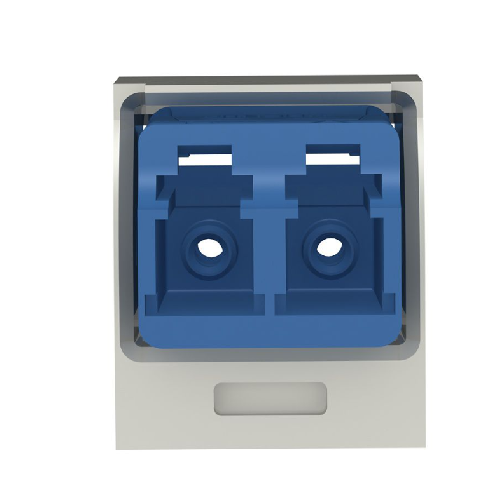 1.83 Mini-Com Blue LC Adapter Module Duplex Singlemode CMDSLCZIW