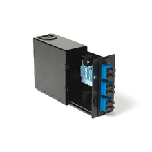 DIN Rail Enclosure Accommodates 1 Adapter Plate Liquid Gland Black Empty Tight Cable DTC1APG