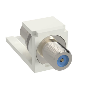 0.71x0.61 Mini-Com F-Type Module 3.0 GHz Insert Coupler CMFWH