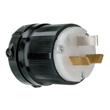 1.781 Inch Width Black Straight Blade Plug 9977