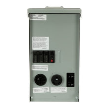 100A NEMA 3R Twin Lugs Surface Unmetered Temporary Power Outlets U075GTL