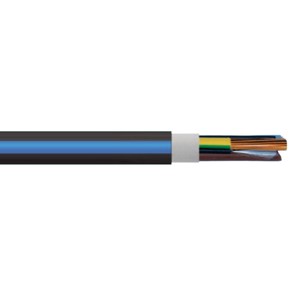 8 AWG 4C Bare Copper Unshielded Wrap XLPE PVC U-1000 R2V 0.6/1KV Low Voltage Cable