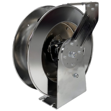 50' Retractable Hose Reel for 1/4" Twin Hose Chrome Plated BSVIPERHRC (Hose Not Included)