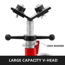 1134 kg V Head Pipe Stand Adjustable Height Pipe Jack Stands Folding for Pipe 1107A X