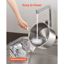 4 QT Stainless Steel  Saucepan with Glass Lidfor Oven Dishwasher Induction Cooker