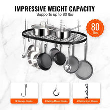 32 inch Pot and  Hanging two in one storage Rack for Ktchen LX-P9251D