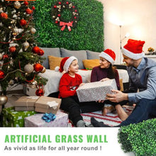 10"x10" Inch Artificial Boxwood Panels UV Protected for Outdoor Indoor Garden Fence Backyard