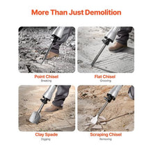 2200W Heavy Duty Demolition Jack Hammer (2 Piece)