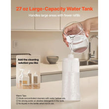3-in-1 Spray Mop for Dry & Wet Cleaning with Microfiber Pads & Refillable Tank