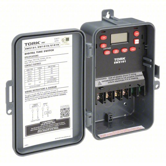 120 to 277V AC 30 A Electronic Timer EWZ101