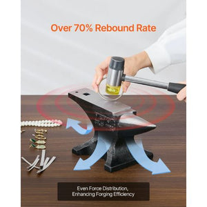 11 kg Single Horn Anvil Cast Steel for Bending and Shaping GZJ24