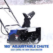 18 Inch 15A Electric Walk-Behind Single-Stage Snow Blower with Headlight