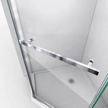 Frameless Pivot Shower Enclosure Prism Brushed Nickel SHEN-2136360-04